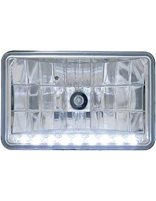 4X6 Crystal High Beam White LED| Part Number: 31369