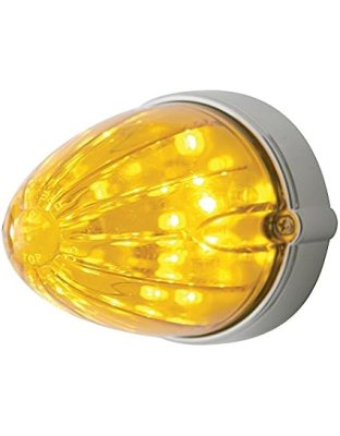 Truck Cab Light LED Watermelon Grakon 1000 Flush Mount Kit - Amber Led/Amber Lens | Part Number: 37978