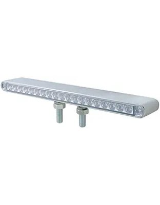 LED Reflector Double Face Light Bar (Amber &amp; Red LED/Clear Lens) | Part Number: 37945