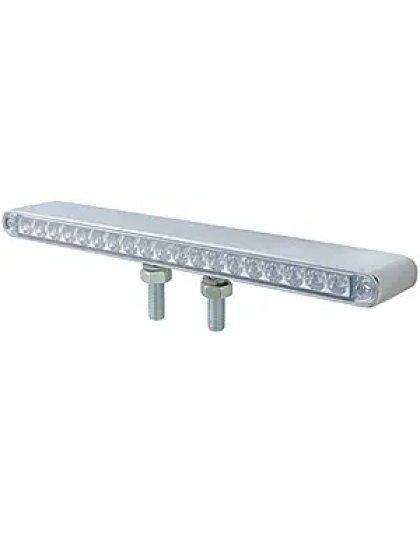 LED Reflector Double Face Light Bar (Amber &amp; Red LED/Clear Lens) | Part Number: 37945