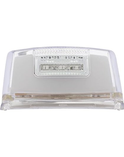 GloLight Square Cab Light - Amber 24 LED/Clear Lens| Part Number: 36967