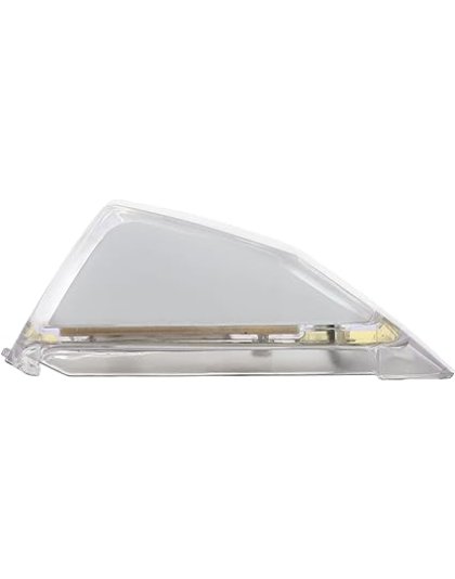 GloLight Square Cab Light - Amber 24 LED/Clear Lens| Part Number: 36967