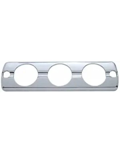 Chrome Plastic A/C Control Cover For 2008-2017 Freightliner Cascadia | Part Number: 42337