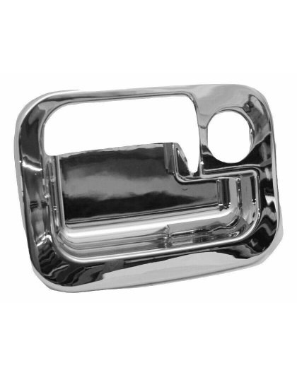 Chrome Exterior Door Handle Cover For 2005  Kenworth/Peterbilt - Driver| Part Number: 41710