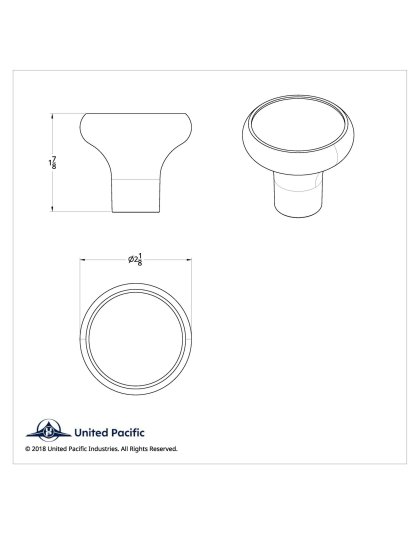 Deluxe Air Valve Knob Only - Indented | Part Number: 23385