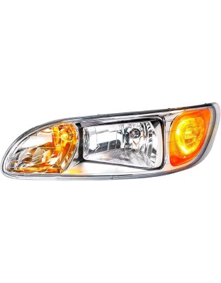 Headlight For 2008  Peterbilt 382/384/386/387 - Driver| Part Number: 31295