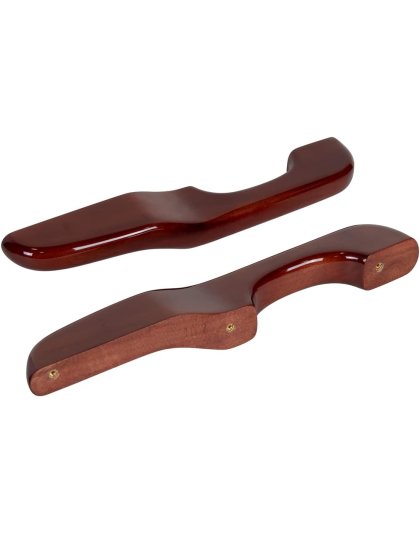 Peterbilt Wood Armrest - Reversed Style (Pair) | Part Number: 88001