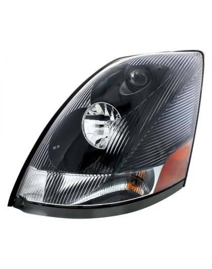 Blackout Headlight For 2003-2017 Volvo VN - Driver - Competition Series| Part Number: 35903