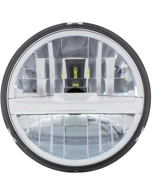 ULTRALIT - 8 High Power LED 5-3/4&quot; Headlight - Silver | Part Number: 31201