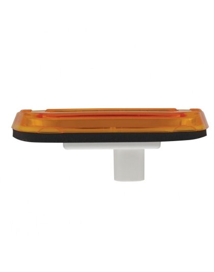 9 LED Rectangular Cab Light For Peterbilt 579 &amp; Kenworth T680/T770/T880- Amber LED/Amber Lens | Part Number: 36779