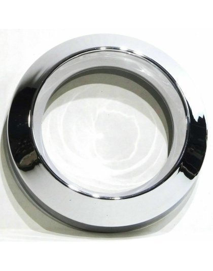  Chrome Plastic Small Gauge Bezel | Part Number: 20550