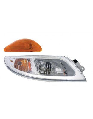 Headlight With Turn Signal For International Durastar (2002-2018) &amp; MV (2019-2022) - Passenger | Part Number: 31277