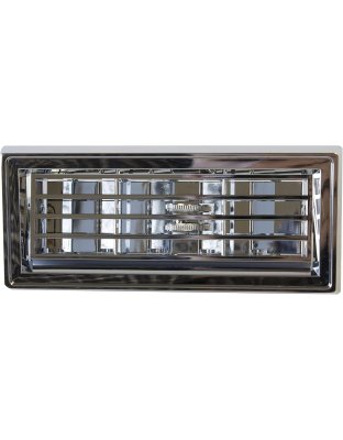 Chrome Plastic A/C Vent Vent For 1987-2000 Peterbilt| Part Number: 41018