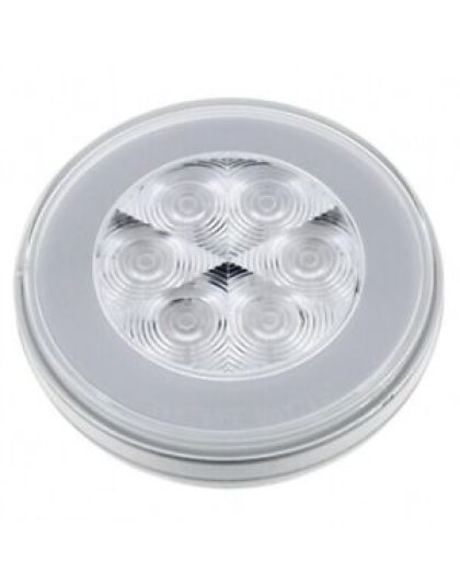 4&quot; Round GloLight (Stop, Turn &amp; Tail) - Red LED/Clear Lens| Part Number: 37134