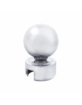 Ball Gearshift Knob With 13/15/18 Speed Adapter - Chrome | Part Number: 70612