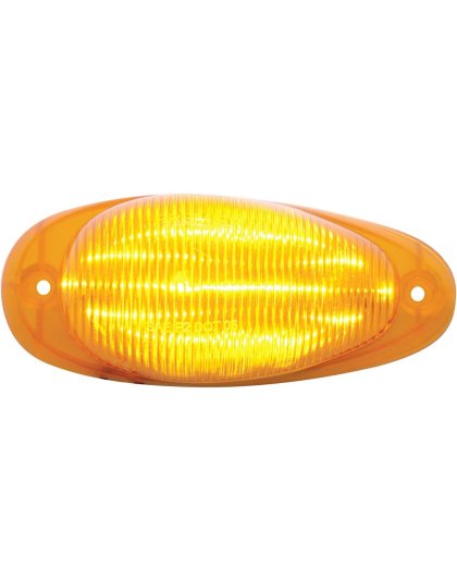 15 LED Freightliner Sleeper Light (Clearance/Marker) - Amber LED/Amber Lens | Part Number: 38448