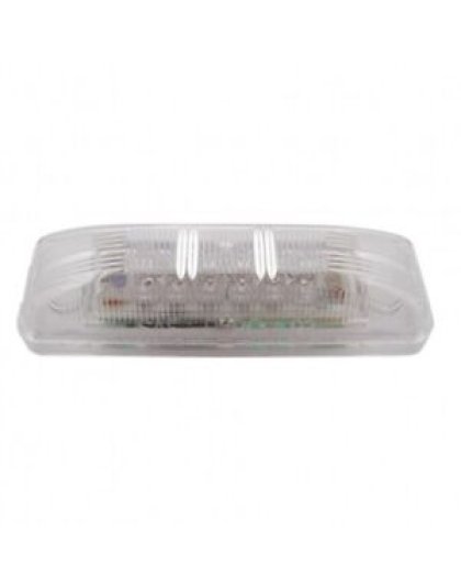 12 LED Rectangular Auxiliary/Utility Light - White LED/Clear Lens| Part Number: 39931