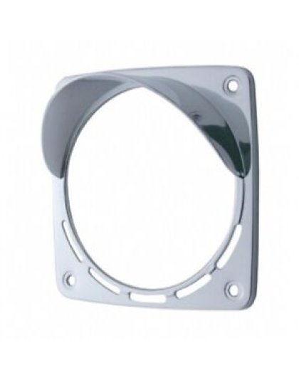  LED Square Double Face Light Bezel With Visor - Fits Up 38701 Series| Part Number: 32116