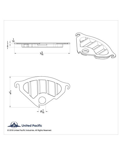 Chrome Plastic A/C Dash Corner Vent For 2006  Peterbilt - Driver | Part Number: 41237