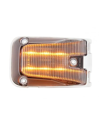 6 LED Door Side Indicator Light For 1998-2023 Volvo VNL - Amber LED/Clear Lens | Part Number: 36884