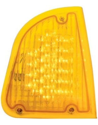  29 LED Turn Signal Light For 1985-2007 Kenworth T600 (Passenger) - Amber LED/Amber Lens | Part Number: 39337