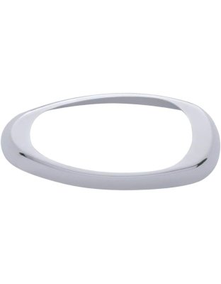 Chrome Plastic Sleeper Fairing Light Bezel For Freightliner Century/Columbia/Coronado | Part Number: 34017