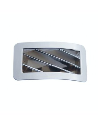 Chrome Plastic A/C Vent For 2001-2005 Peterbilt - Passenger | Part Number: 41102