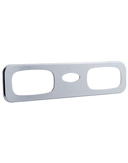 Chrome Plastic A/C Vent Trim For 2006  Peterbilt 389/388/387/386/384/379- Passenger | Part Number: 21749