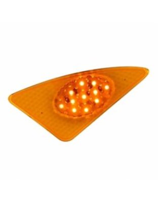 Amber LED Fender Signal Light For 2008-2017 Kenworth T660 - Driver| Part Number: 36626