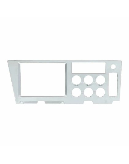 Chrome Center Dash Upper Panel For 2018-2023 Freightliner Cascadia | Part Number: 42441