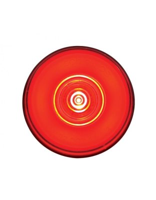 2&quot; Round GloLight (Clearance/Marker) - Red LED/Red Lens | Part Number: 37036