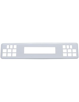 Chrome Plastic Center Dash Warning Light Panel Cover For Freightliner | Part Number: 41965