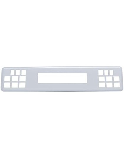 Chrome Plastic Center Dash Warning Light Panel Cover For Freightliner | Part Number: 41965