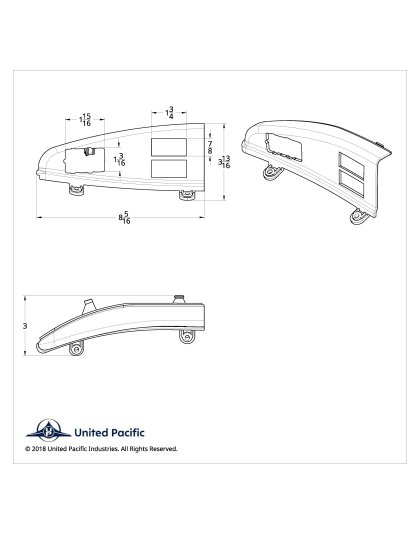 Chrome Window Switch Panel With Power Windows/Mirrors - Driver | Part Number: 41959