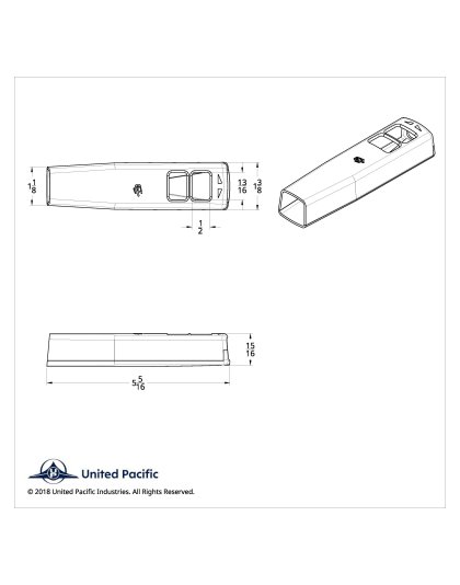 Chrome Plastic Wiper Lever Cover For 2018 &amp; Older Volvo VNL | Part Number: 41629