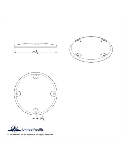 KW SPEAKER CVR/PAIR CHRM | Part Number: 40915