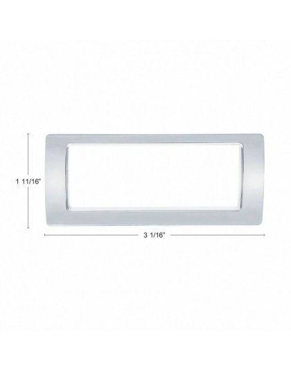 Chrome Dash Storage Pocket Trim for 2018-2023 Freightliner Cascadia | Part Number: 42437