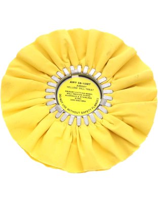 Yellow 10&quot; Buff Zephyr | Part Number: AWY58-10MT