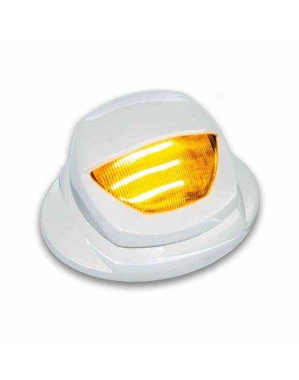 White Courtesy &amp; Amber Marker Auxiliary Mini Step LED – Kenworth OE Plug| Part Number: TLED-K10