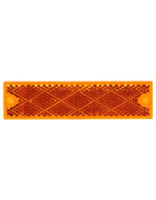 Amber Rectangle Reflector | Part Number: 98003Y