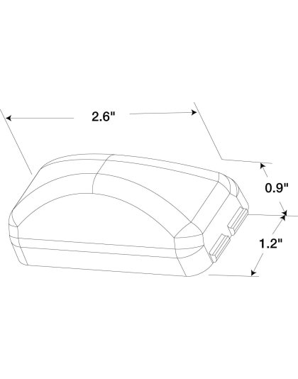 2 Diode Led Amber Model 15 Marker Light | Part Number: 1560A