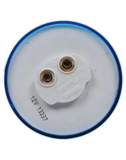 2.5&quot; Round Flat Blue Incandescent Marker Light | Part Number: 10202B