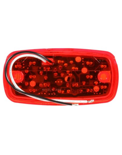 Red Rectangular 16 Diode Marker/Clearance Light | Part Number: 2660