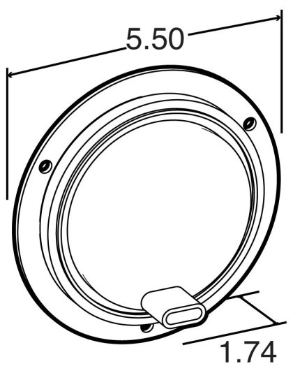 Super 44 Flanged Rear Turn Signal Kit | Part Number: 44021Y