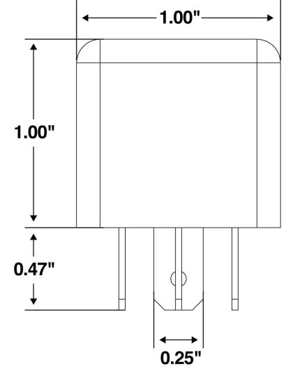 Heavy Duty 40 AMP 12V Base Relay | Part Number: 191