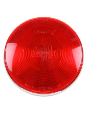 Super 40 Red Round Incandescent Lamp Only | Part Number: 40242R