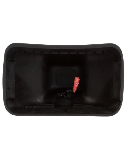 Black Rubber Rectangular Housing Only | Part Number: 97989