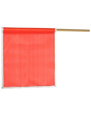 18&quot; Orange Reflective Heavy Haul Flag | Part Number: FS800C