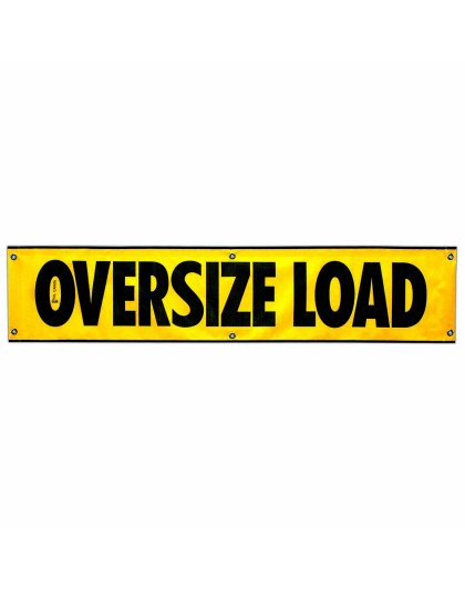 18” x 84” OVERSIZE LOAD mesh banner | Part Number: AVM104