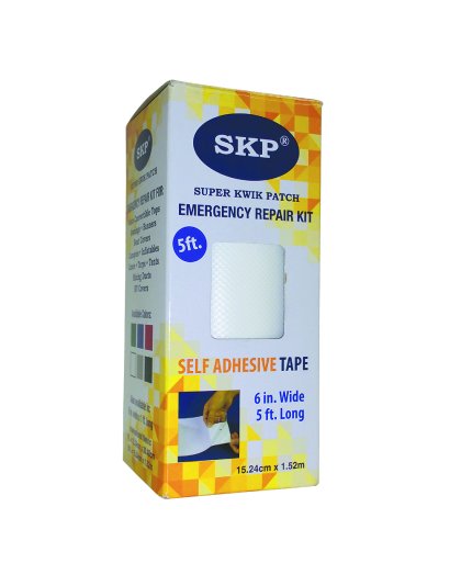 White Tarp Repair Tape 5 Foot Roll| Part Number: SKP303